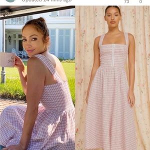 Reformation Tailgate dress